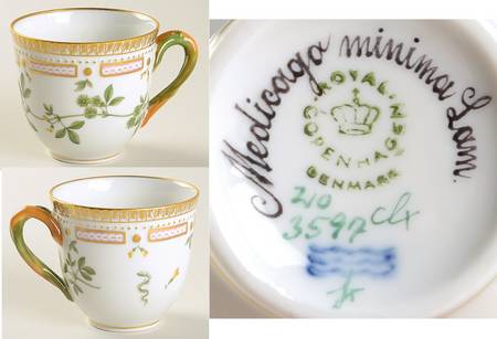 Flora Danica (1961 To Current) Flat Cup-Medicago minima Lam