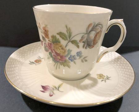 Frijsenborg Flat Demitasse Cup & Saucer Set