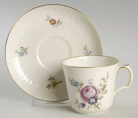 Frijsenborg Flat Demitasse Cup & Saucer Set