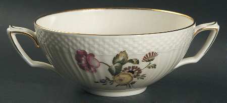 Frijsenborg Flat Cream Soup Bowl