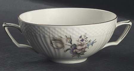 Frijsenborg Flat Cream Soup Bowl