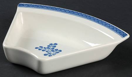 Gabriella Blue 7 Piece Lazy Susan Side Section Only