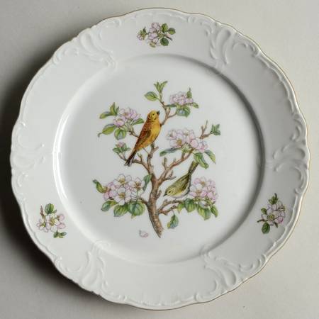 Garden Song Salad Plate