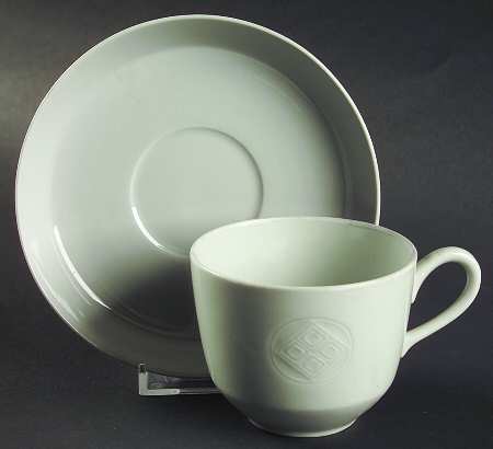 Gemma Flat Cup & Saucer Set