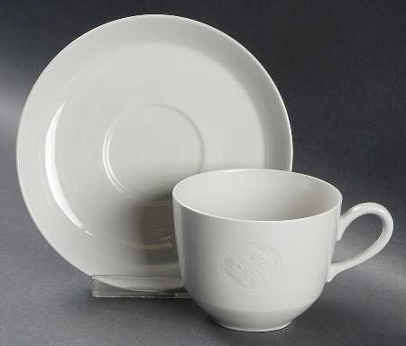 Gemma Flat Cup & Saucer Set