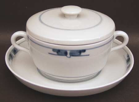 Gemina Cream Soup Bowl & Saucer Set with Lid
