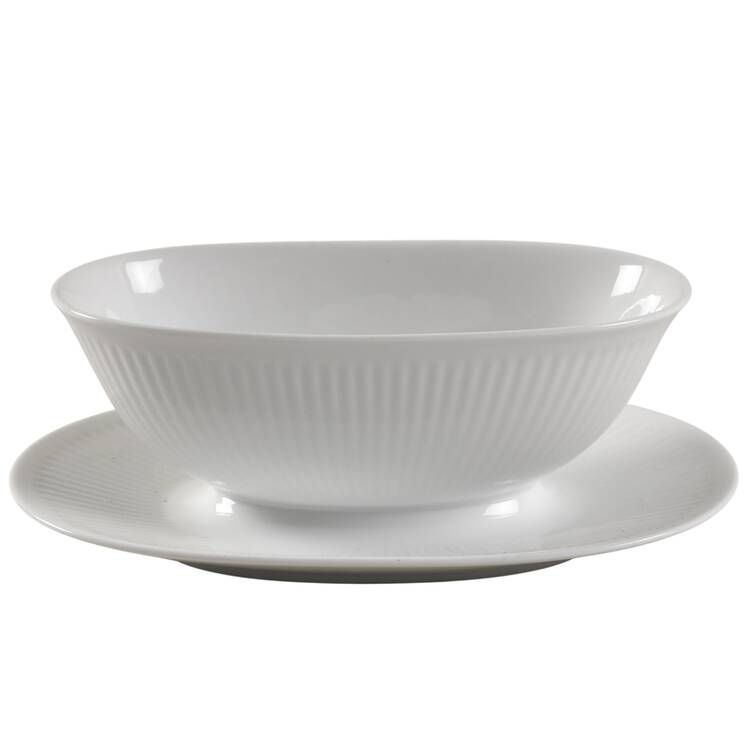 Georgiana Gravy Boat with Attached Underplate
