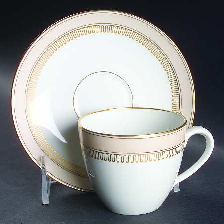 Giselle Flat Cup & Saucer Set