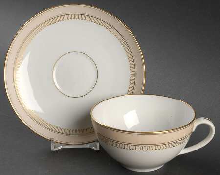 Giselle Flat Cup & Saucer Set