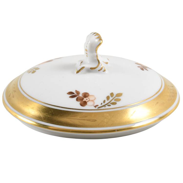 Golden Basket Lid for Mini Sugar Bowl