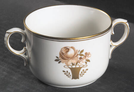 Golden Basket Flat Bouillon Cup