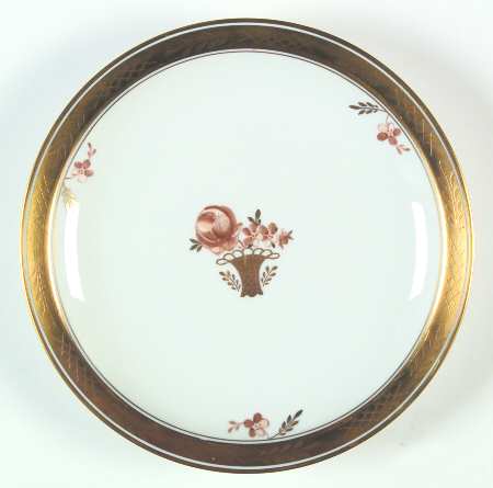 Golden Basket Dessert/Pie Plate