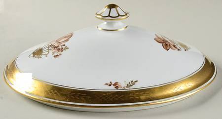 Golden Basket Lid for Oval Vegetable