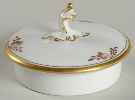 Golden Basket Lid for Teapot