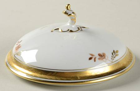 Golden Basket Lid for Sugar Bowl