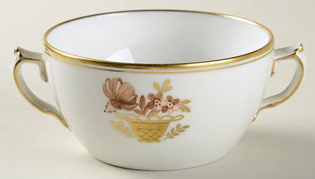 Golden Basket Sugar Bowl No Lid