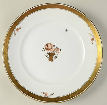 Golden Basket Service Plate (Charger) by Royal Copenhagen