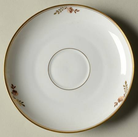 Golden Basket Saucer for Flat Cup