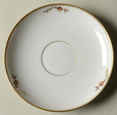 Golden Basket Saucer for Oversized Cup