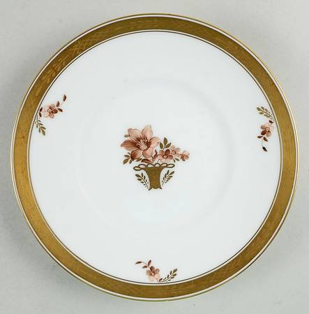 Golden Basket Salad Plate
