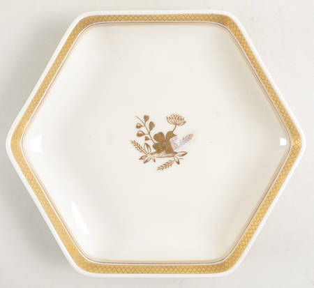 Golden Clover (Cream) Tray for Creamer & Sugar with Lid
