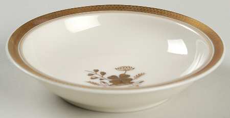 Golden Clover (Cream) Fruit/Dessert (Sauce) Bowl by Royal Copenhagen