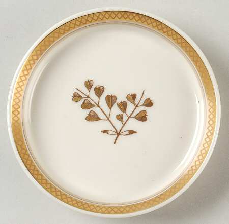 Golden Clover (Cream) Small Ashtray by Royal Copenhagen