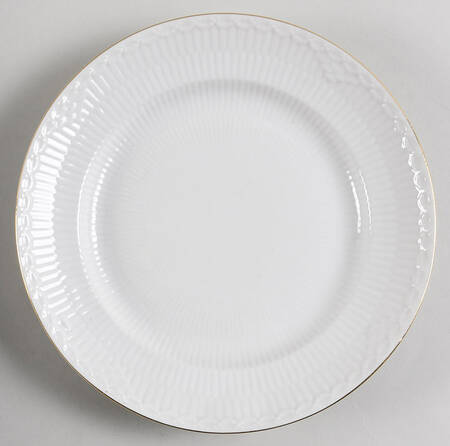 Gold Fan Salad Plate