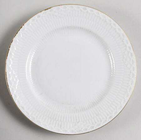 Gold Fan Dessert/Pie Plate