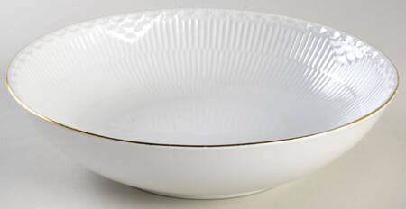 Gold Fan 8" Round Vegetable Bowl