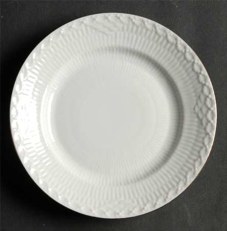 Gold Fan Bread & Butter Plate