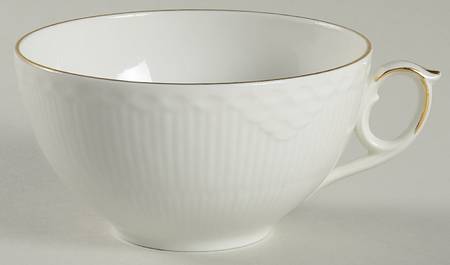 Gold Fan Breakfast Cup