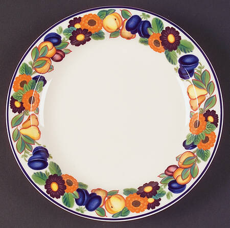 Golden Summer Salad/Dessert Plate