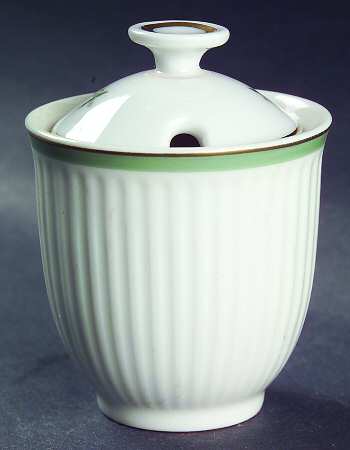 Green Melodi Mustard Jar & Lid