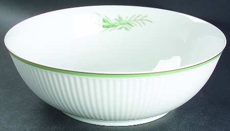 Green Melodi 8" Round Vegetable Bowl