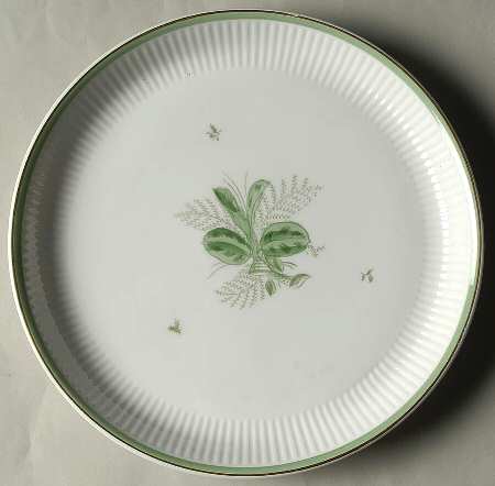 Green Melodi Cake Plate