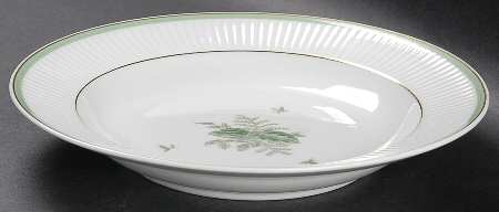 Green Melodi Rim Soup Bowl