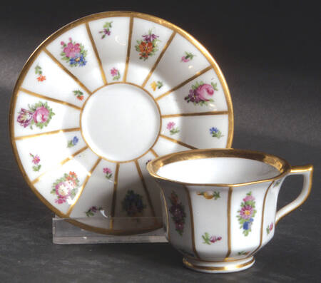 Henriette Footed Demitasse Cup & Saucer Set