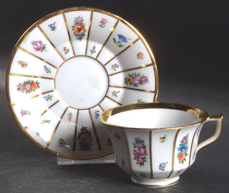 Henriette Footed Cup & Saucer Set