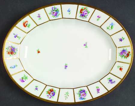 Henriette 10" Oval Serving Platter