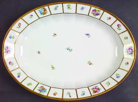 Henriette 13" Oval Serving Platter