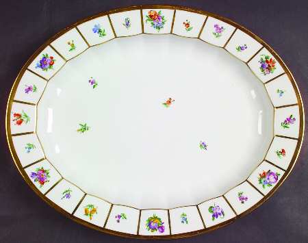 Henriette 14" Oval Serving Platter