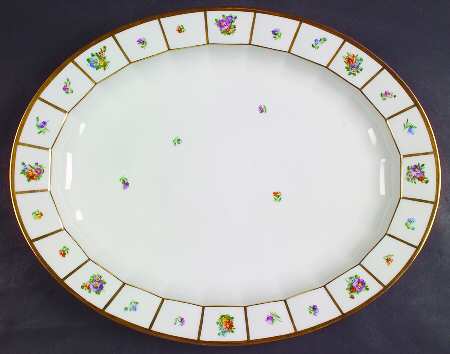 Henriette 16" Oval Serving Platter