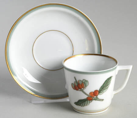 Java Flat Demitasse Cup & Saucer Set