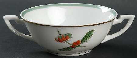 Java Flat Cream Soup Bowl