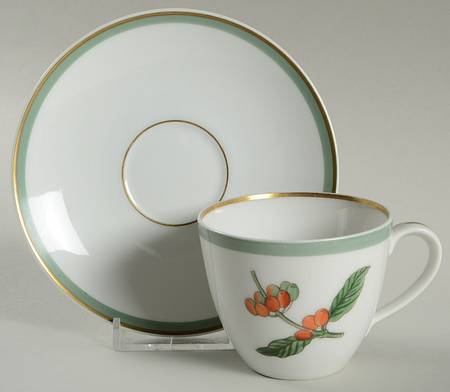 Java Flat Cup & Saucer Set