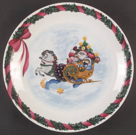 Jingle Bells 12" Chop Plate (Round Platter)