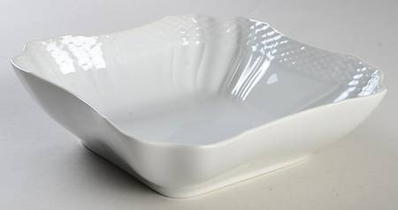 Josephine White 8" Square Vegetable Bowl