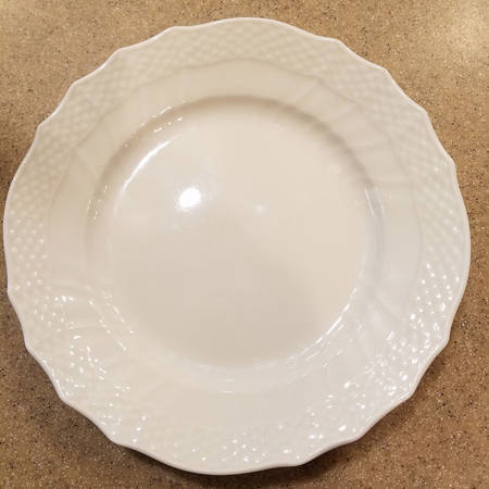 Josephine White Bread & Butter Plate