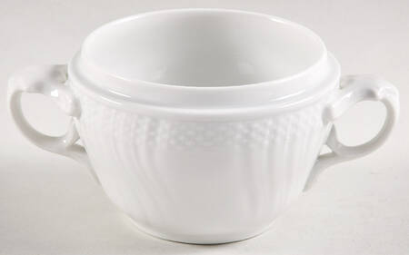 Josephine White Sugar Bowl No Lid